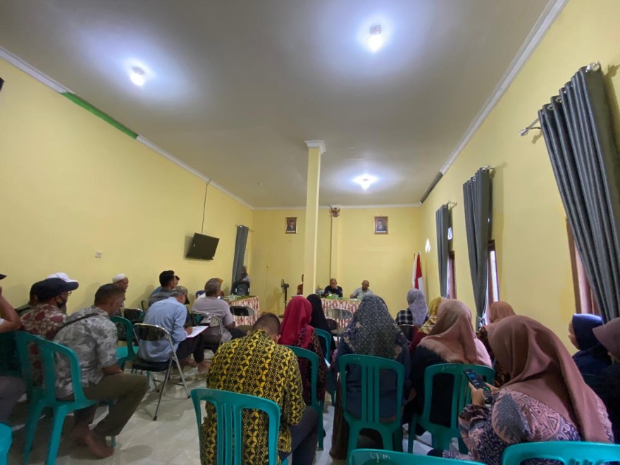 Rapat Pembentukan Panitia Olong Pinang Bershalawat